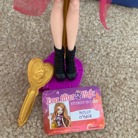 EVER AFTER HIGH HOLLY O’HAIR “BACK TO SCHOOL” DOLL ~ RARE - Picture 5 of 7